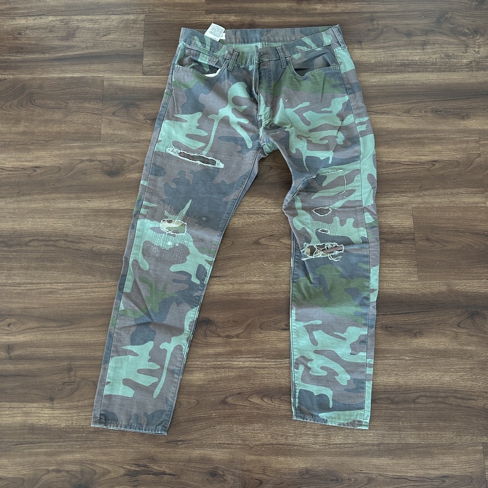 HI-BALL LEVI CAMO PANTS (W33)
